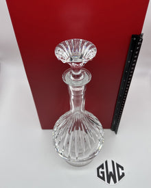 Baccarat Massena Large Decanter Clear Crystal New In Box 1344322