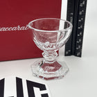 Baccarat Harcourt Egg Holders Clear Crystal Pair Of 2 New In Box Sealed 2814005