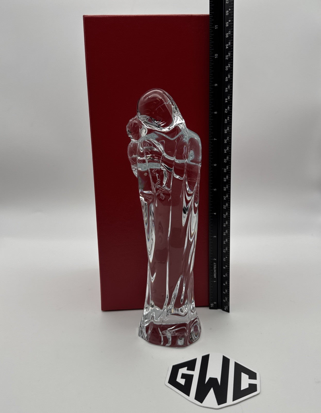 Baccarat Mother and Child Nativity Clear Crystal Figurine New 1762674