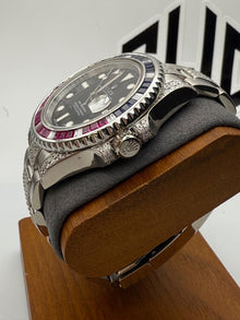 Rolex GMT-Master II 116719BLRO White Gold Diamonds Sapphire Ruby Pepsi 40mm