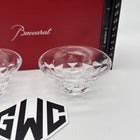 Baccarat Swing Small Bowls Clear Crystal Set Of 2 New In Box 2813979 Sealed