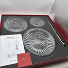 Baccarat Mille Nuits Small Pastry Stand Clear Crystal New In Box 2605392