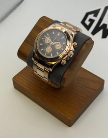 Rolex Cosmograph Daytona 116505 Oyster RG Sundust Black Dial Auto 40mm