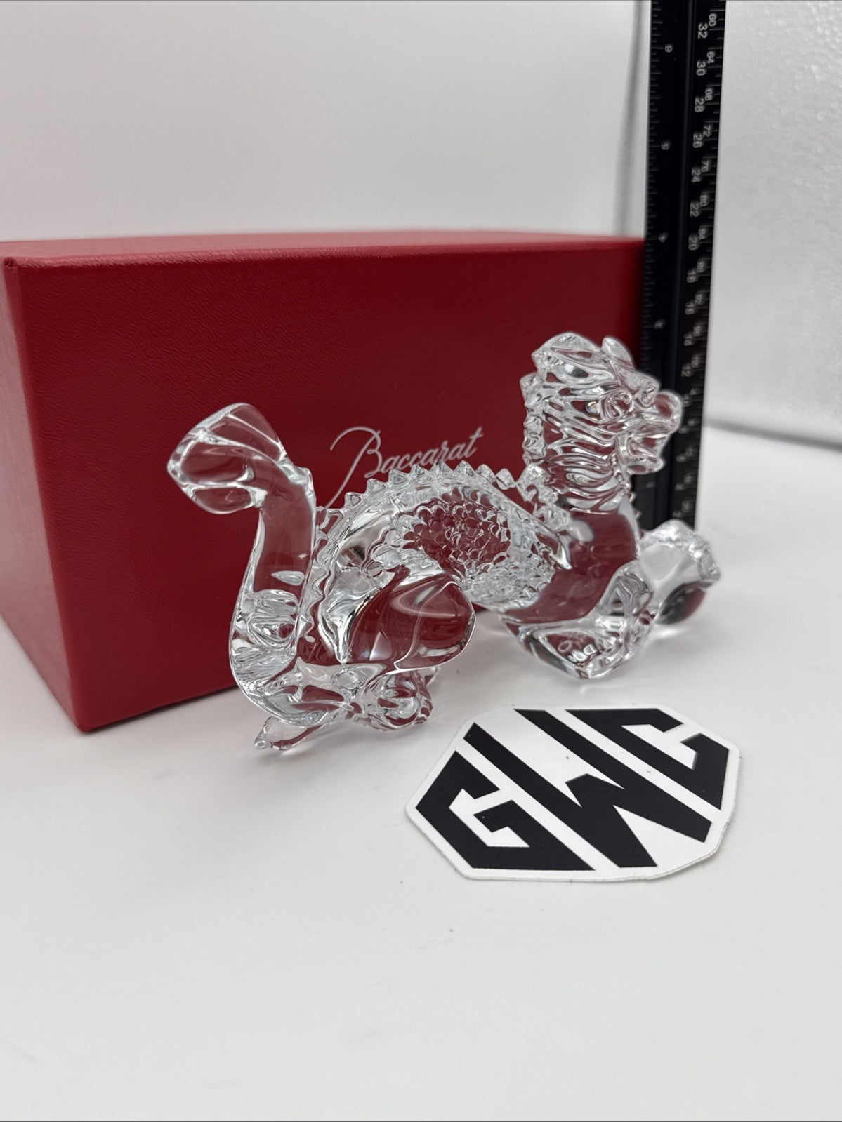 Baccarat Zodiaque Dragon 2024 Clear Crystal Figurine New In Box 2815630 Sealed