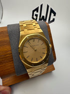 Audemars Piguet Royal Oak 56303BA 18K Yellow Gold Champagne Dial Quartz 34mm