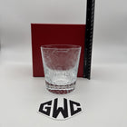 Baccarat Parme Old Fashion Tumbler Floral Clear Crystal Glass New In Box 1516238