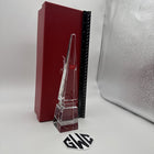 Baccarat Obelisk Pyramid Clear Crystal New In Box 1764570