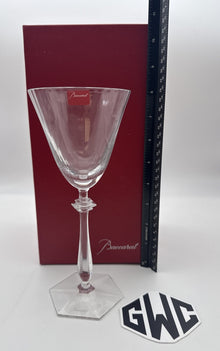Baccarat Arcade Water Goblet Clear Crystal New In Box 2103322