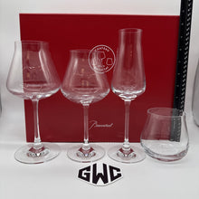 Baccarat Chateau Degustation Glasses Set Clear Crystal 4 Pieces NIB 2811925