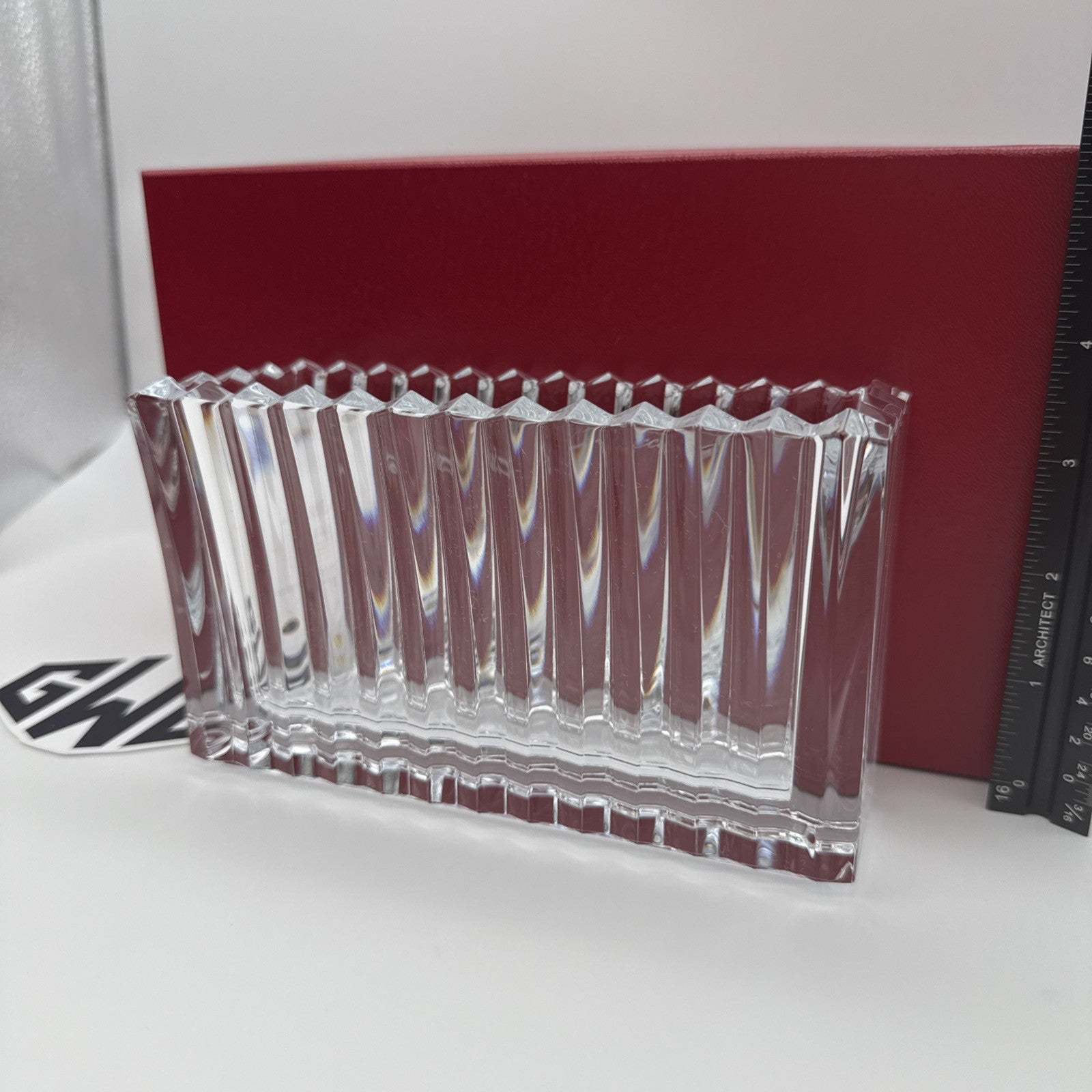 Baccarat Mille Nuits Infinite #1 Vase Clear Crystal New In Box Sealed 2814468
