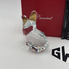 Baccarat Minimals Rabbit Figurine Clear Crystal With 20k Gold 2814806 NIB Sealed