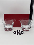 Baccarat Beluga Small Spirit Tumblers Clear Crystal 2 Pieces New In Box 2104388