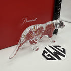 Baccarat Zodiaque Tiger 2022 Clear Crystal & Gold Figurine New In Box 2814611