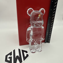 Baccarat BearBrick Clear Crystal Figurine New In Box Sealed 2813551 Medicom Toy