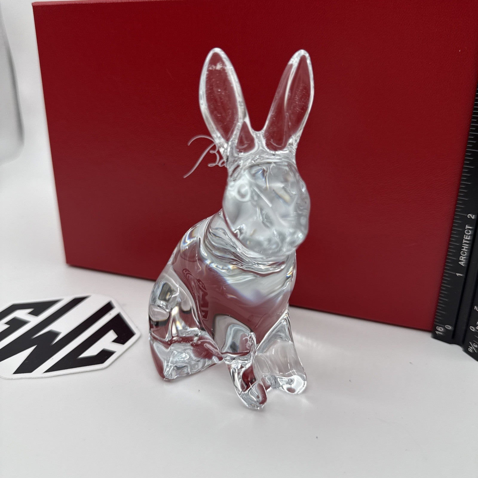 Baccarat Zodiaque Rabbit 2023 Clear Crystal Figurine New In Box Sealed 2815125