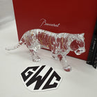 Baccarat Zodiaque Tiger 2022 Clear Crystal & Gold Figurine New In Box 2814611