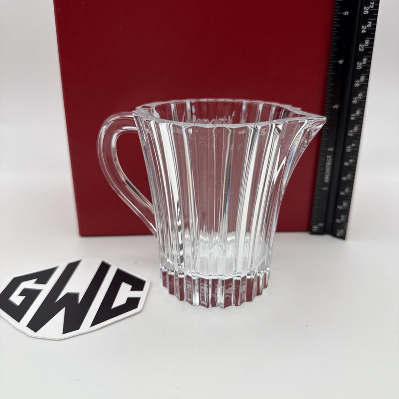 Baccarat Mille Nuits Milk Creamer Pitcher Clear Crystal 2105340 New In Box