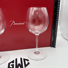 Baccarat Oenologie Burgundy Wine Glass Clear Crystal 2 Pieces New 2100292 Sealed