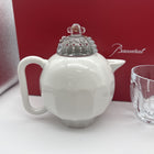 Baccarat Harcourt Faunacrystopolis Tea Set Crystal 3 Pieces 2814578 New In box