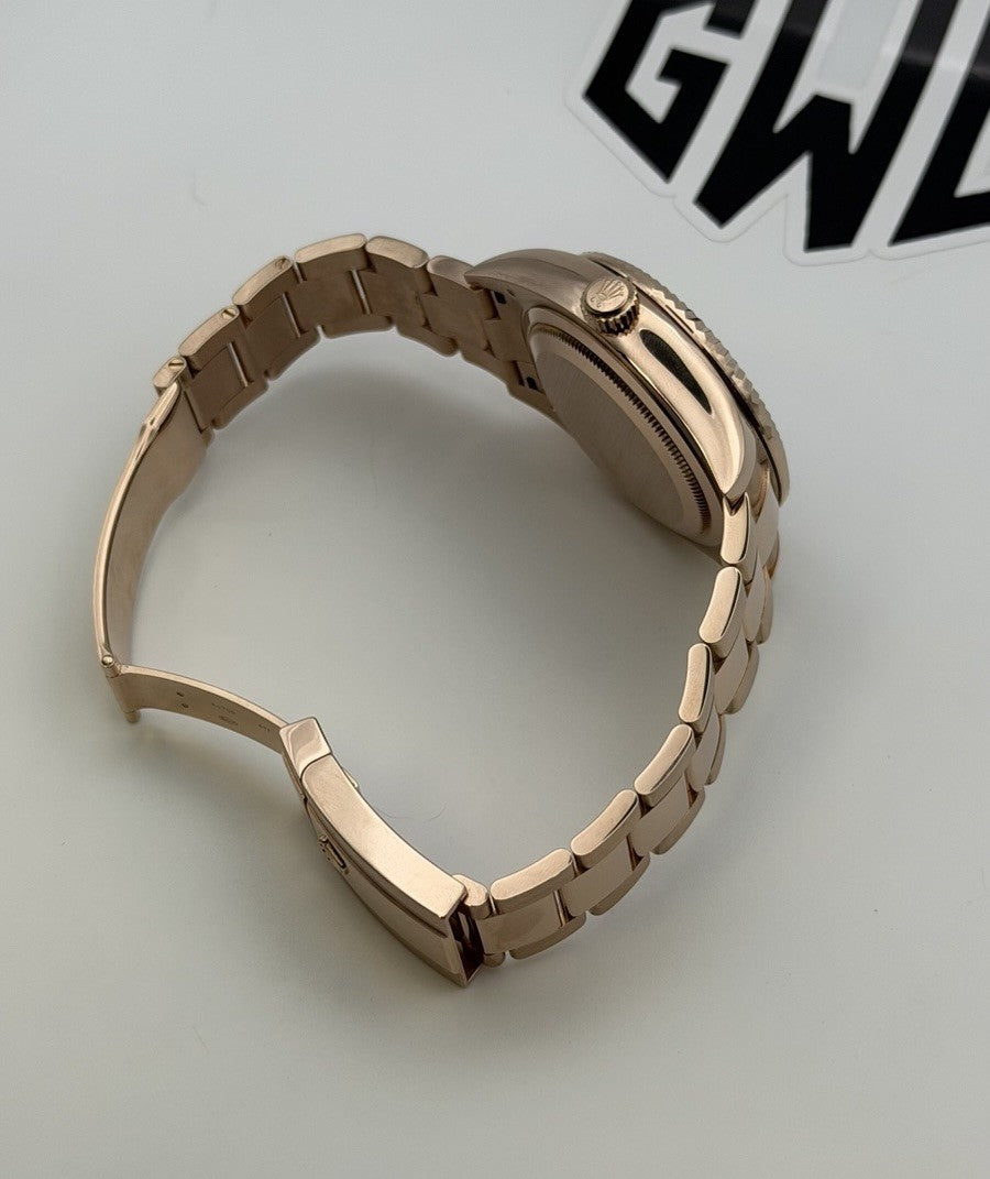 2022 Rolex Sky-Dweller 326935 Chocolate Brown 18K Gold Oyster 42mm Box Papers