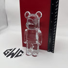 Baccarat BearBrick Clear Crystal Figurine New In Box Sealed 2813551 Medicom Toy