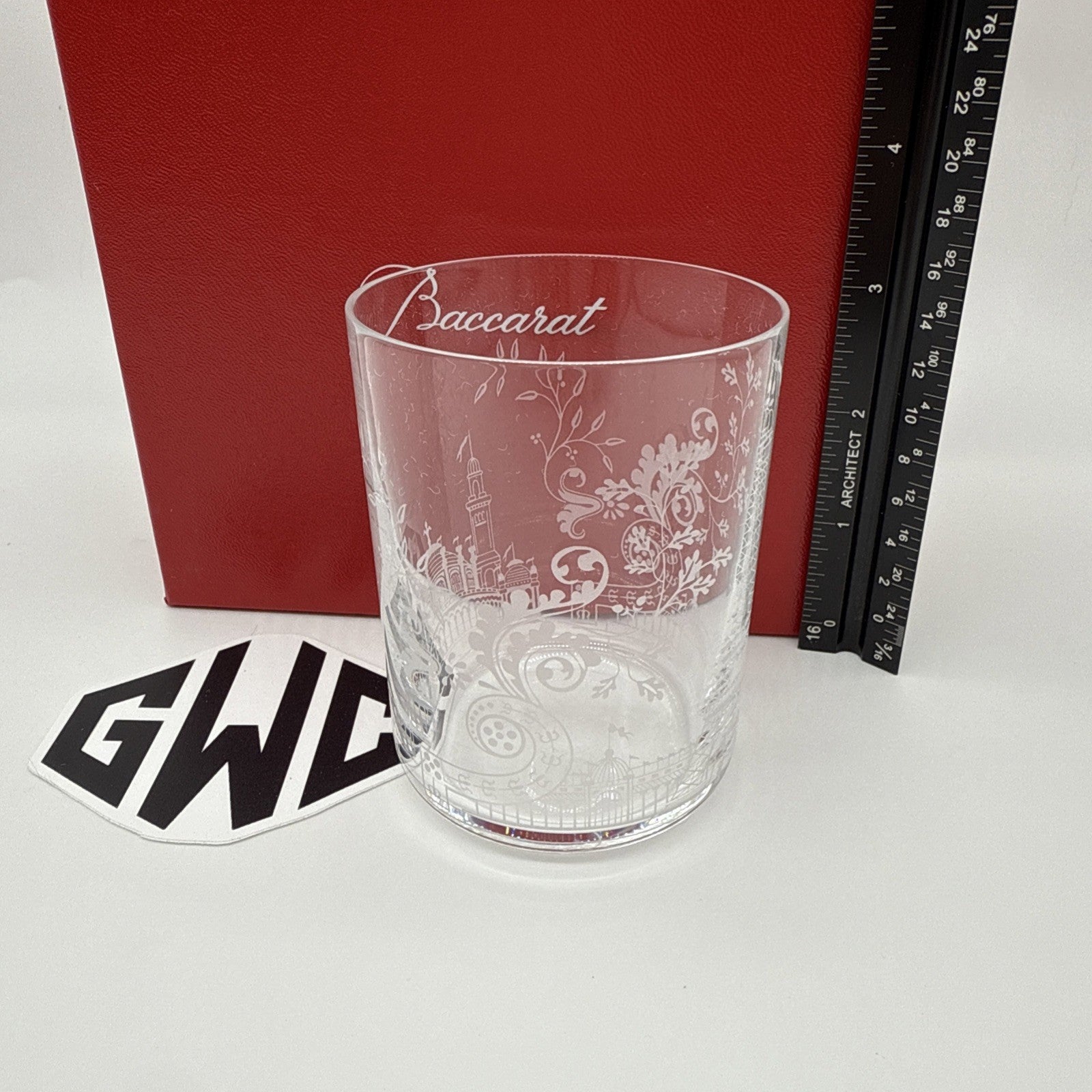 Baccarat France Crystal Heritage Eiffel Tower Tumbler Paris 1889 NIB 2811339