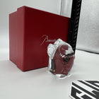 Baccarat Minimals Young Owl Figurine Clear Crystal New In Box 2802207
