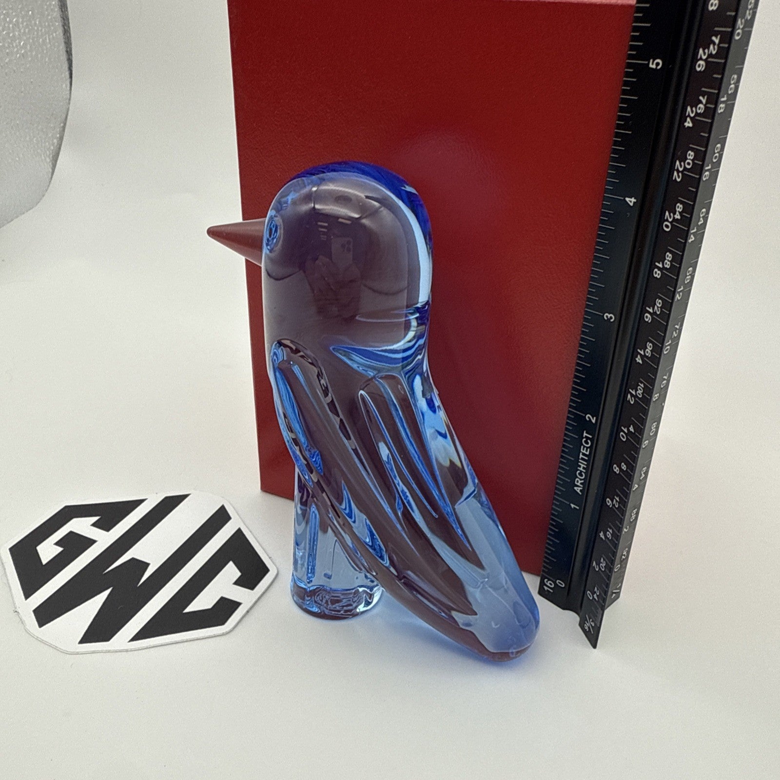 Baccarat Faunacrystopolis Blue Bird Crystal Figurine 2814240 New In Box Sealed