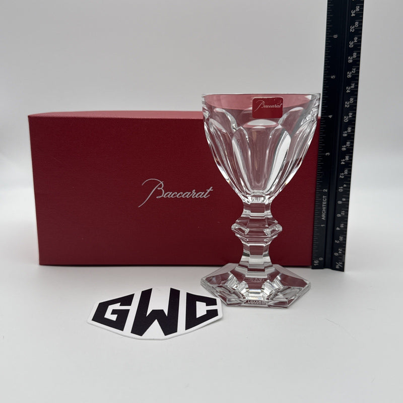 Baccarat Harcourt White Wine Glass Clear Crystal New In Box 1201104