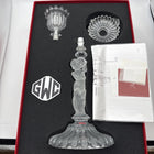 Baccarat Enfant Single Candlestick Holder Clear Crystal New In Box 1920121