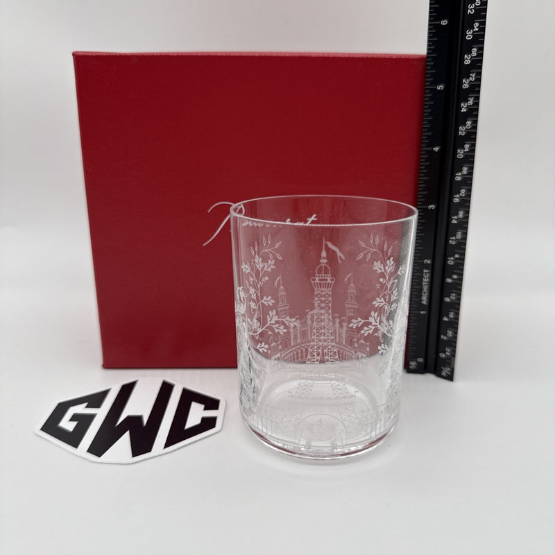 Baccarat France Crystal Heritage Eiffel Tower Tumbler Paris 1889 NIB 2811339