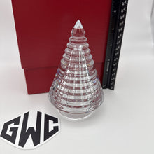 Baccarat Eye Fir Christmas Tree Figurine Clear Crystal 2814965 New In Box Sealed