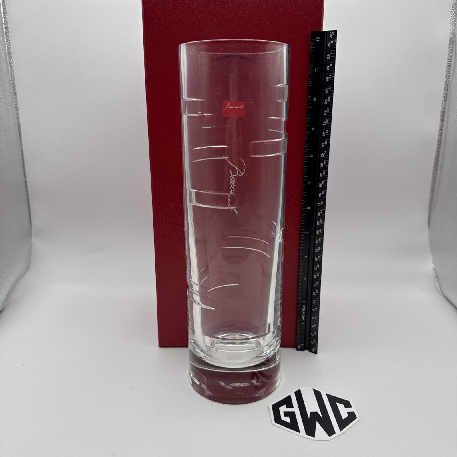 Baccarat Horizon Flower Vase Medium Intangible Collection New 2600738 Sealed