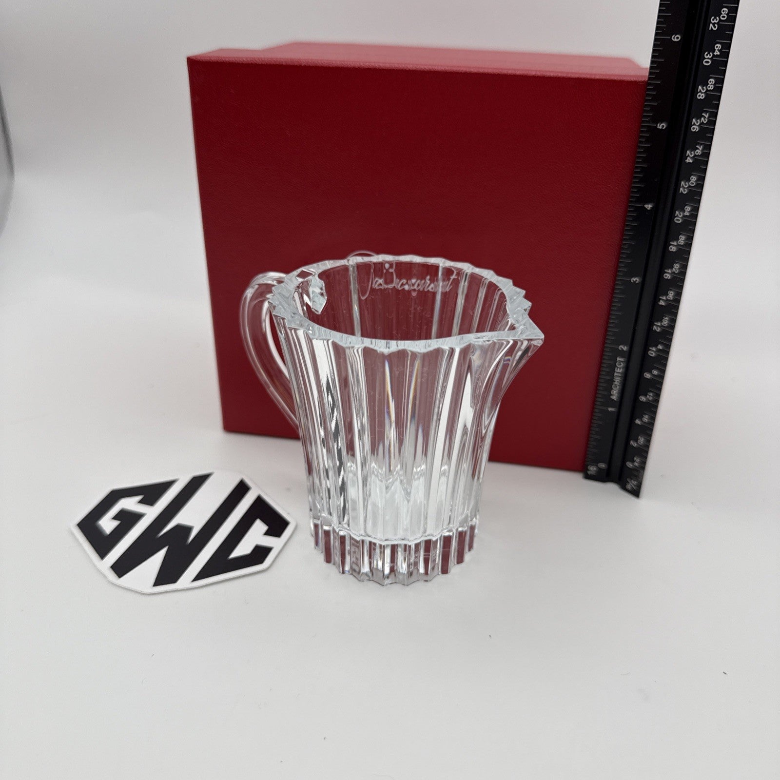 Baccarat Mille Nuits Milk Creamer Pitcher Clear Crystal 2105340 New In Box