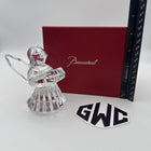 Baccarat Noel Angel Accordian Figurine Clear Crystal New In Box 2105893