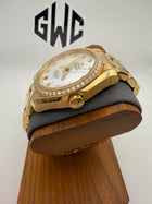 Omega Seamaster Aqua Terra 38.5mm Yellow Gold MOP Diamond 231.55.39.21.55.002