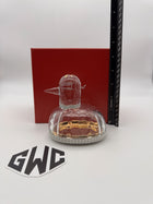 Baccarat Zoo Duck Jewelry Box Clear Crystal & Porcelain 2814457 New In Box