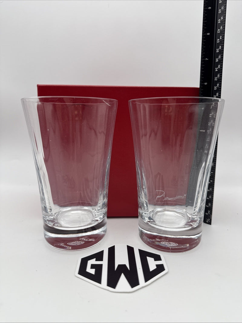 Baccarat Mille Nuits Highballs 2 Piece Clear Crystal New In Box 2105761 Sealed