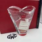 Baccarat Wave Flower Vase Clear Crystal New In Box 2103566 Sealed