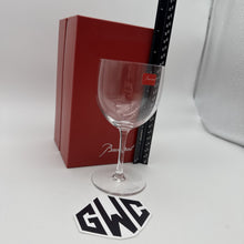 Baccarat Brummel Wine Glass Clear Crystal New In Box 1115103