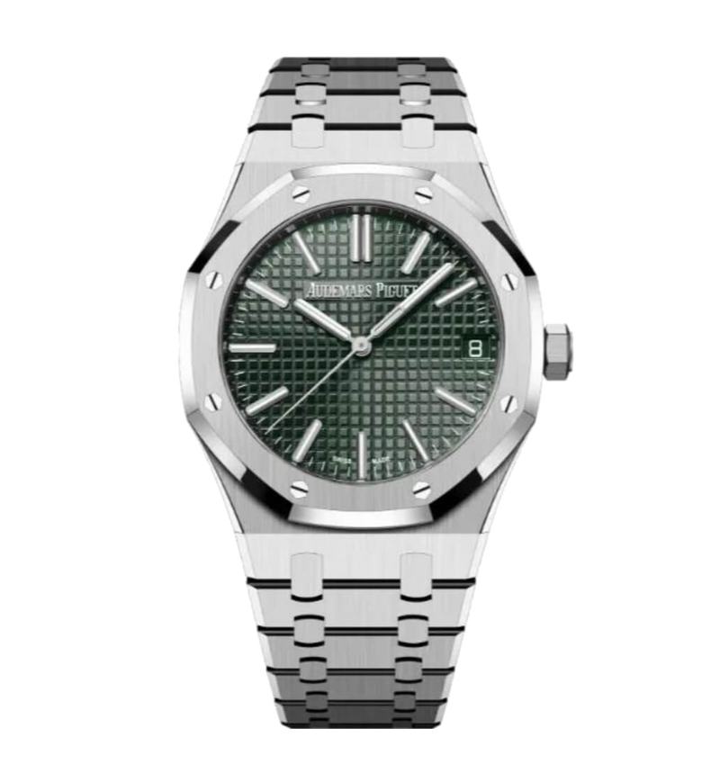 Audemars Piguet Royal Oak 15510ST.OO.1320ST.09 Green 41mm Stainless Steel