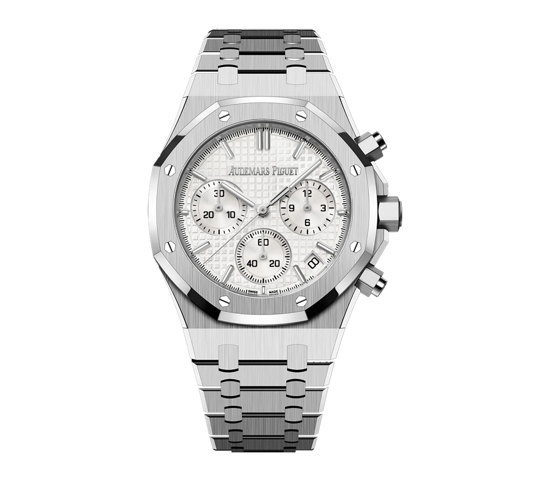 Audemars Piguet Royal Oak 26240ST.OO.1320ST.07 White 41mm Stainless Steel
