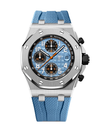 Audemars Piguet Royal Oak Offshore 26238ST.OO.A340CA.01 Blue 42mm Rubber Stainless Steel