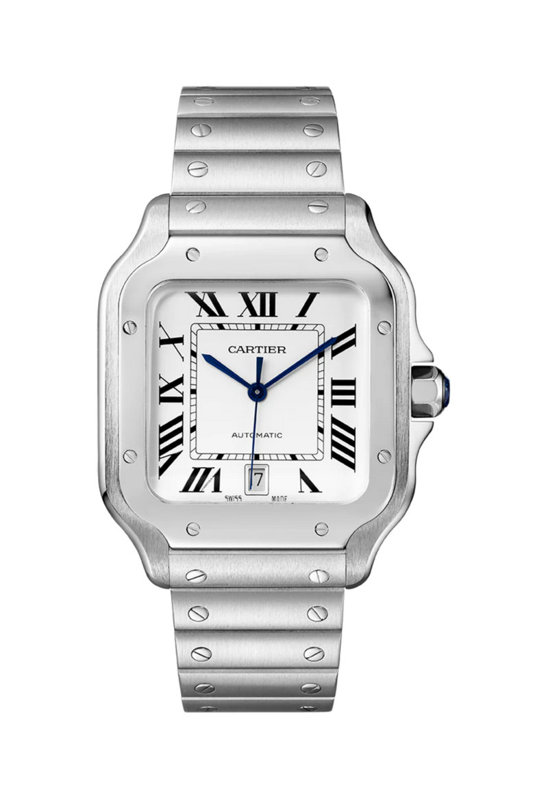 Cartier Santos de Cartier Large WSSA0018 White 40mm Stainless Steel