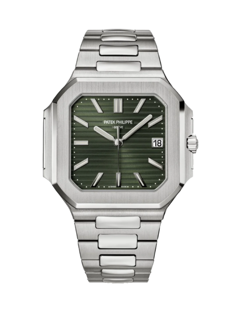 Patek Philippe Cubitus 5821/1A-001 Sunburst Olive Green 40mm Stainless Steel