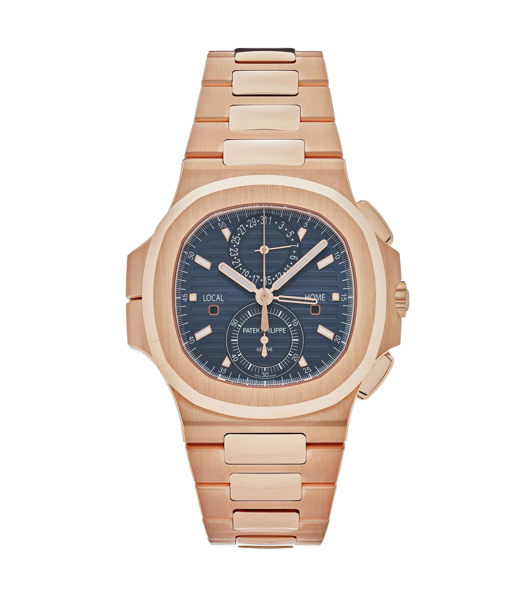 Patek Philippe Nautilus 5990/1R-001 Sunburst Blue 40mm Rose Gold