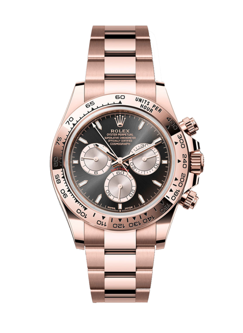 Rolex Cosmograph Daytona 126505 Black 40mm Oyster Rose Gold