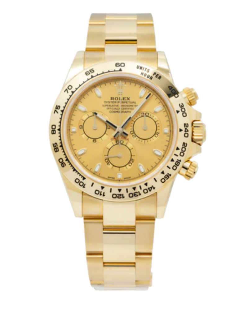 Rolex Cosmograph Daytona 126508 Champagne 40mm Oyster Yellow Gold