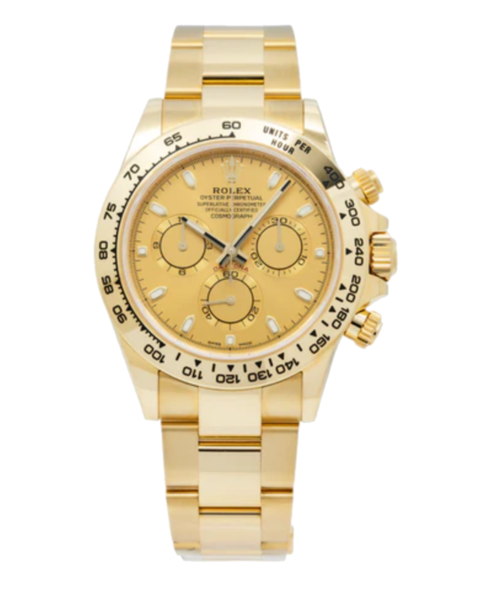 Rolex Cosmograph Daytona 126508 Champagne 40mm Oyster Yellow Gold