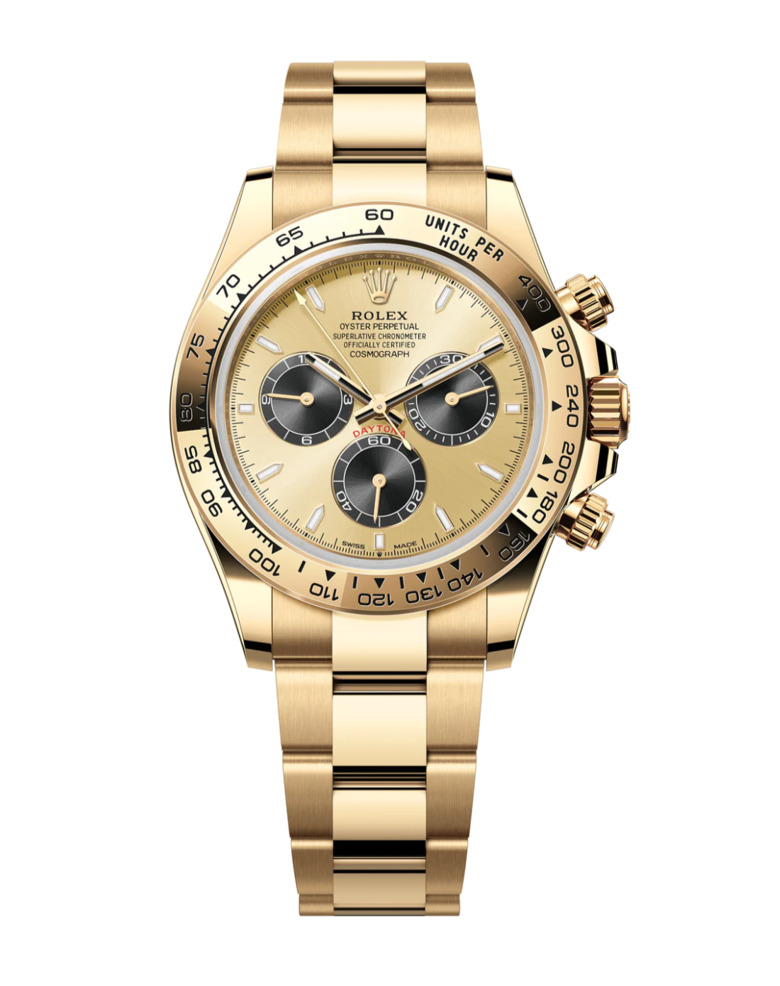 126508yml Rolex Cosmograph Daytona 126508 Pikachu YML 40mm Oyster Yellow Gold ...